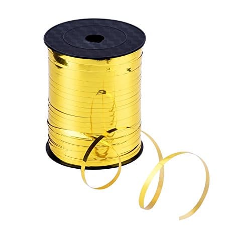Metallesch Gold Curling Ribbon